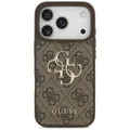 Produktbild: Guess iPhone 17 Pro Hülle Case Cover 4G Big Metal Logo Collection brown
