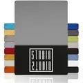 Produktbild: STUDIO Spannbettlaken Basic, viele Größen, 100% gekämmte Baumwolle, OEKO-TEX 100, Jersey, Baumwolle, Gummizug: rundum, (1 Stück), 200x200 cm Bettlaken Spannbetttuch bis 25 cm Höhe - Silber grau|silberfarben 200 cm x 200 cm