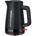 Produktbild: Bosch TWK3M123 Wasserkocher, 2400 W Leistung, 1.7 Liter, 360°-Sockel, schwarz
