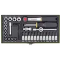 Produktbild: Proxxon 36 tlg. Feinmechaniker-Steckschlüsselsatz 1/4