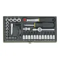 Produktbild: Proxxon Feinmechaniker-Steckschlüsselsatz 23080 mit 1/4