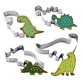 Produktbild: Zenker Dinosaurier-Ausstecher-Set 4-teilig Dino Ausstechform Edelstahl