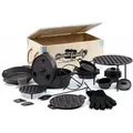 Produktbild: 19-teiliges Dutch Oven Set in Holzkiste Mit Dutch Oven Feuertopf und mehr Preseasoned - Bbq-toro