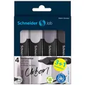 Produktbild: 3 + 1 GRATIS: Schneider Job Textmarker farbsortiert, 3 St. + GRATIS 1 St.