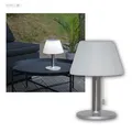 Produktbild: LED Solar-Tisch-Leuchte SOLIA Edelstahl Außen-Tisch-Lampe dimmbar Garten +Balkon