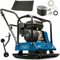 Produktbild: Scheppach Benzin Rüttelplatte HP2000S - 25 kN | 6,5PS | 104kg | 30cm Verdichtungstiefe | Vorlaufgeschwindigkeit 25 m/min | Plattengröße 550x440 mm