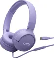Produktbild: JBL Tune520C USB-C In-Ear-Kopfhörer in Lila (JBLT520CPUR)