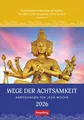 Produktbild: Wege der Achtsamkeit Wochen-Kulturkalender 2026 - Anregungen für jede Woche: Foto-Wandkalender mit buddhistischen Motiven und inspirierenden Zitaten. ... x 35,5 cm (Wochen-Kulturkalender Harenberg)