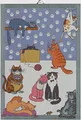 Produktbild: Ekelund - Küchenhandtuch Cats Fun 35x50 cm 100% Baumwolle