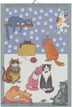 Produktbild: Ekelund Küchenhandtuch Katzen - Cats Fun  35x50 cm Baumwolle