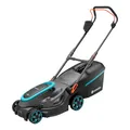 Produktbild: Gardena Akku-Rasenmäher PowerMax 37/36V P4A ohne Akku: 37 cm Schnittbreite, 45 l Fangvolumen, zentrale Schnitthöhenverstellung, bürstenloser PowerPlus Motor mit Eco-Modus (14638-55)