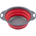 Produktbild: faltbarer Seiher - Nudelsieb aus Kunststoff - Ø 22 cm - platzsparende Aufbewa...
