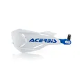 Produktbild: Acerbis Handschutz X-Factory in weiss-blau inkl. Anbaukit MX Enduro Offroad