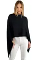 Produktbild: Mississhop Strickponcho Damen Poncho Cape Überwurf Strickponcho feiner Strick 221