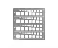 Produktbild: TAMIYA Modeling Quadrat Schablone 1-10mm (4) PE / 300074156