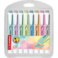 Produktbild: STABILO® 275/8-08-2 Textmarker swing® cool Pastel - Etui mit 8 Stiften, sortiert