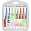 Produktbild: Textmarker - STABILO swing cool Pastel - 8er Pack - mit 8 verschiedenen Farben