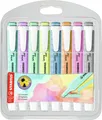 Produktbild: STABILO Textmarker swing cool Pastel, 8er PET-Etui