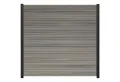 Produktbild: GartenLand Zaun Shadowline WPC Co-extrudiert ca. 180x180 cm, (Set, Ohne Pfosten, ca. 180x180 cm), Lamellen Co-Extrudiert, besonders haltbar, Pflegeleicht