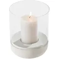 Produktbild: Blomus Windlicht Calma, Greige, Glas, Stein, 22.5 cm, Glaseinsatz, Dekoration, Windlichter & Laternen, Windlichter