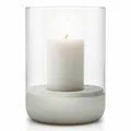 Produktbild: Blomus Windlicht Calma Groß, Kerzenhalter, Dekolichthalter, Beton, Glas, grau