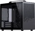Produktbild: Jonsplus Z20 Micro-ATX Gehäuse, mit Tragegriff - schwarz