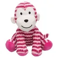 Produktbild: Flamingo Hundespielzeug Azor Affe Rosa 23x20x26cm Squeaker Plüsch Tierbedarf