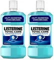 Produktbild: ✅ Listerine Zahnstein Schutz Mundspülung 6in1 Zahnspülung 2x 500ml ✅