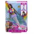 Produktbild: 194735024360 Barbie Dreamtopia. HDJ37 Lalka syrenka Brooklyn, migoczące światełk
