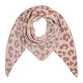 Produktbild: MIRROSI Dreieckstuch Damen – Kuscheliger Dreiecksschal 190x80 cm im Leo-Leopard Muster, Trendiges LEO-Design, Weich & Wärmend (Leopard: Beige)