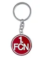 Produktbild: Am Ball Com | 1. FC Nürnberg Schlüsselanhänger mit geprägtem Logo – Offizielles Fan-Merchandise aus hochwertigem Zamak, Sport, Fußball, Fanartikel