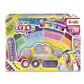 Produktbild: CRAZE loops Rainbow Box - Regenbogen Loom Bänder Set mit 1000 Gummibänder zum Basteln - Halsketten, Ringe und Armbänder selber machen