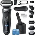 Produktbild: Braun Series 7 72-G7865CC, Folienschaber, Schwarz, Edelstahl, Tasten, Intensiv, Normal, LED