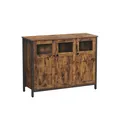 Produktbild: VASAGLE Sideboard vintagebraun-schwarz LSC099B01