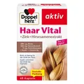 Produktbild: 🔥 Doppelherz Haar Vital+Zink+Hirseextrakt Kapseln, 60 St PZN 07263599