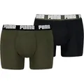 Produktbild: Puma Basic Boxer 2P - grün