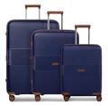 Produktbild: Farmhood Eco Edition 02 Trolley-Set + Trolley Navy dunkelblau braun Neu