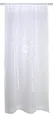 Produktbild: Home Fashion 023/715-0105 180X0060CM Türbehang Leinenstruktur Bestickt, Stoff, Weiß, 180 x 60 cm