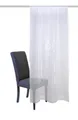 Produktbild: HOME WOHNIDEEN Vorhang Fensterbehang ALEGRA, Leinenstruktur bestickt, halbtransparent, weiß (1 St), halbtransparent, 100% Polyester