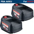 Produktbild: 2x Für Bosch Li-ion Akku PBA PSB 18 V 3,8Ah XL Power For All Alliance 54Wh NEU