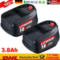 Produktbild: 2X Für Bosch Home and Garden PBA 1600A011T8 Werkzeug-Akku 18V 3.8Ah Li-Ion