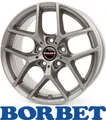 Produktbild: 4x Borbet Y 7,0X17 5/114,30 ET35 Titan matt