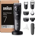 Produktbild: Braun Barttrimmer Series 7, Elektrischer Bartschneider Herren mit 12
