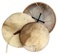 Produktbild: Terré Schamanentrommel Ø 40 cm Rahmentrommel Mehrschichtiger Holzrahmen Rund Ziegenhaut Shaman Drum inklusive Stick