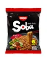 Produktbild: Nissin Soba Bag – Chili, 9er Pack, Wok Style Instant-Nudeln japanischer Art, mit Chili-Sauce, schnelle Zubereitung, asiatisches Essen (9 x 111 g)