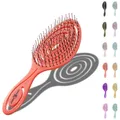 Produktbild: CHIARA AMBRA Haarbürste Detangler Bürste - Extensions Bürste - Hair Brush, 1-tlg., Spiral Haarbürste ohne Ziepen - Bürste Haare - Entwirrbürste - Peach