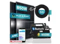 Produktbild: SUNNIVA® 850W Balkonkraftwerk 800W komplett Steckdose - Astro-Energy 800W Micro Wechselrichter - PV Solaranlage Komplettset - 2x 425W (850W) Solarmodule - inkl. 5m Kabel - Bluetooth, WIFI