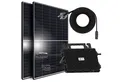 Produktbild: SUNNIVA Solaranlage 850W/800W komplett Steckdose, 800 W, (Astro-Energy 800W Micro Wechselrichter - PV Solaranlage Komplettset - 2x 425W (850W) Solarmodule - inkl. 5m Kabel - Bluetooth, WIFI)
