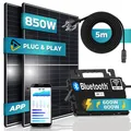 Produktbild: SUNNIVA® Balkonkraftwerk 850W/800W mit Astro-Energy Wechselrichter Solaranlage