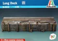 Produktbild: Long Dock Diorama - Pier Kunststoff Kit 1:3 5 Modell Italeri